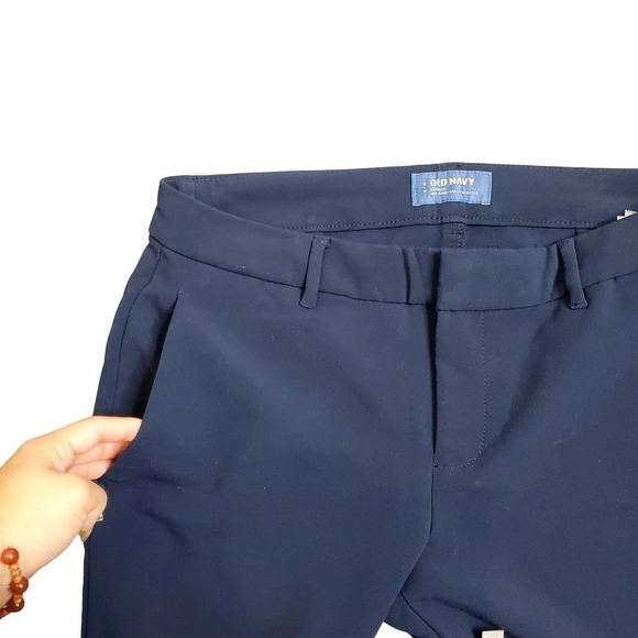 Old Navy Harper Mid-Rise Navy Pants - Picture 3 of 7